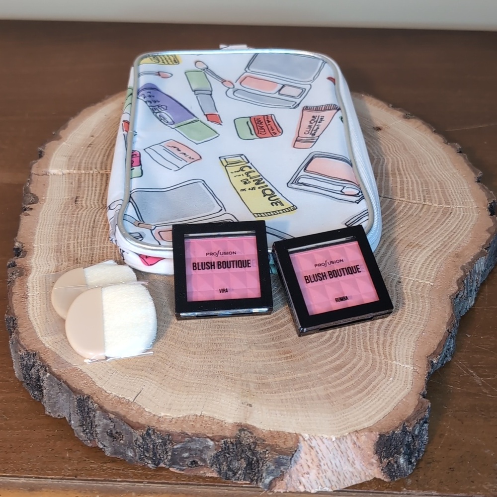 ProFusion Blush Boutique - Rumba & Vira Colors with Brushes & Travel Bag